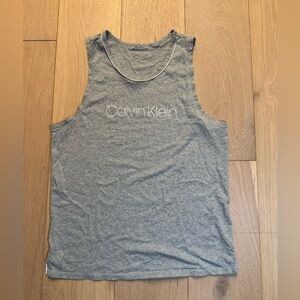 Calvin Klein Heather Gray Sleeveless Top